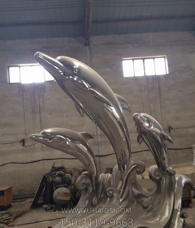 不锈钢镜面抽象户外园林景观摆件博鱼网页版