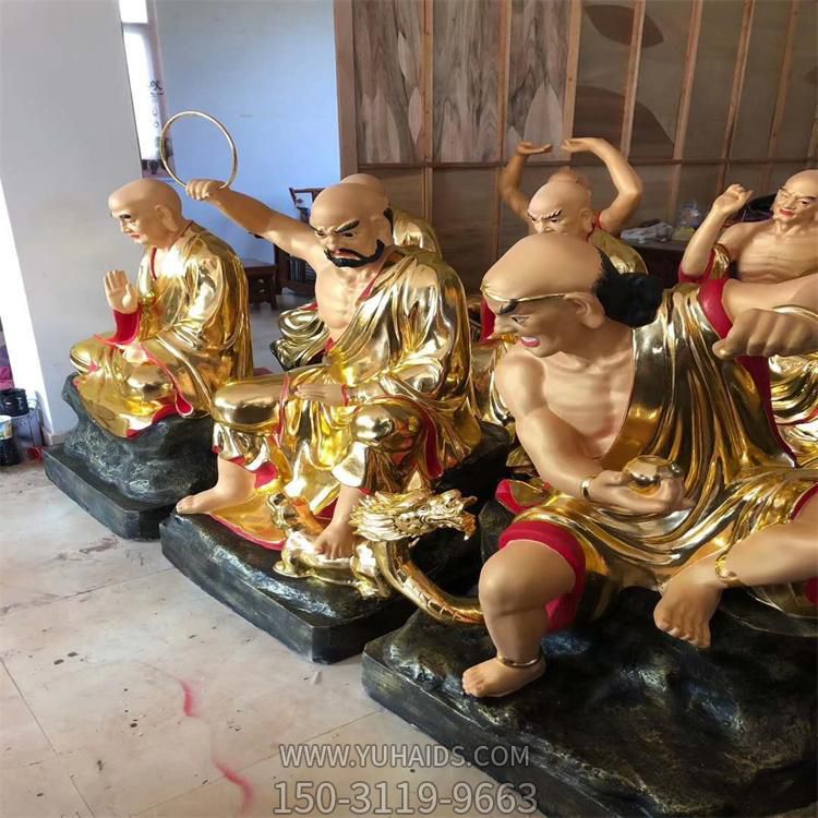 不锈钢户外园林景观十八罗汉博鱼网页版