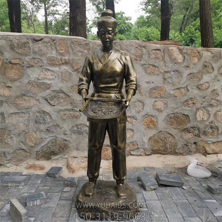 簸箕，玻璃钢劳动人物劳动场景博鱼网页版