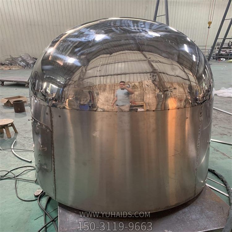 不锈钢大型镜面景观摆件博鱼网页版