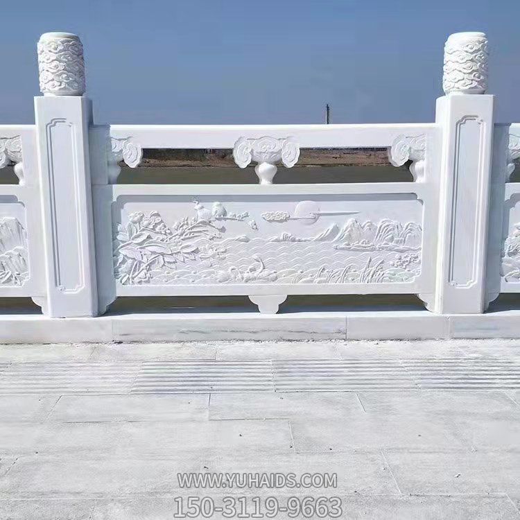 园林大理石石雕户外河道围栏博鱼网页版