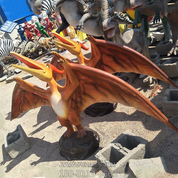 翼龙，玻璃钢仿真恐龙博鱼网页版