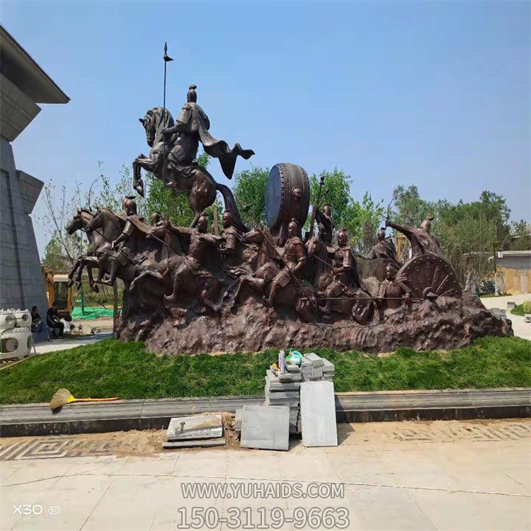 广场大型铜雕人物博鱼网页版