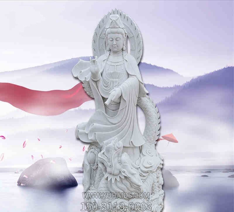 景区汉白玉石雕大型观音菩萨博鱼网页版