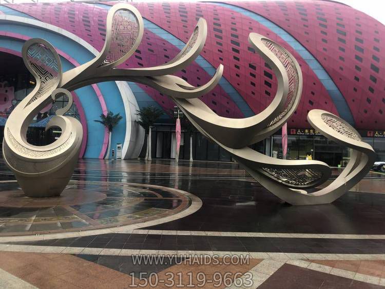 不锈钢抽象大型凤凰博鱼网页版