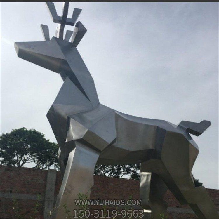 庭院草坪户外不锈钢几何镂空动物博鱼网页版