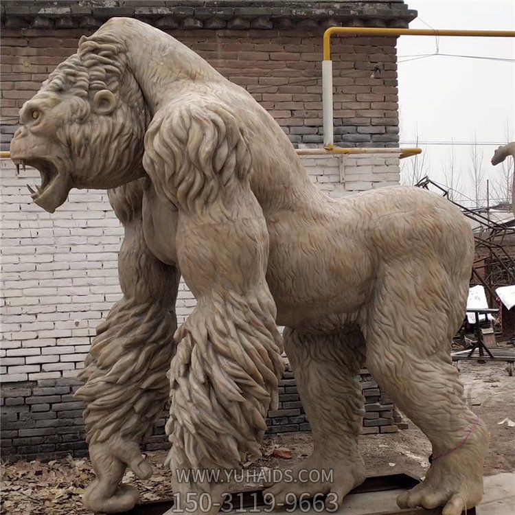 动物园玻璃钢仿铜大猩猩博鱼网页版