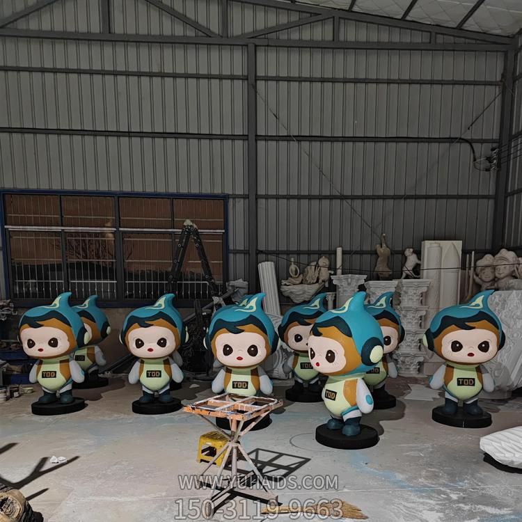 户外园林景观玻璃钢卡通人物博鱼网页版