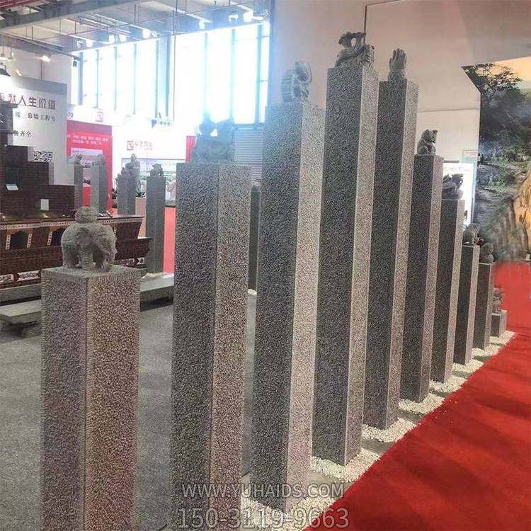 大理石石雕园林户外大象拴马桩博鱼网页版