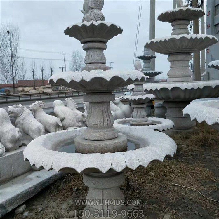 大理石石雕园林大型喷泉景观博鱼网页版