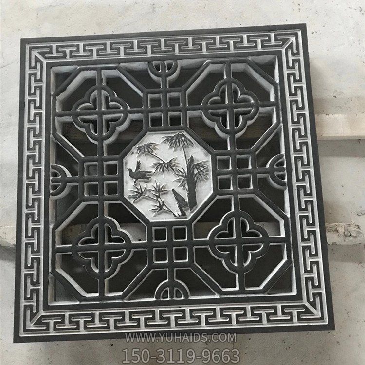石雕浮雕壁画青石石雕窗花影壁墙博鱼网页版