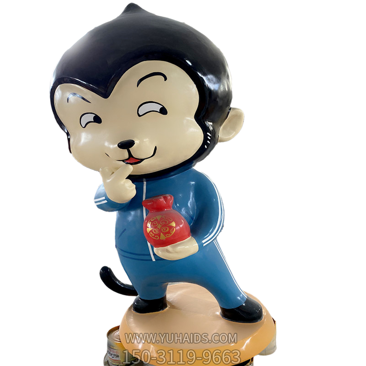 玻璃钢猴子卡通公仔博鱼网页版