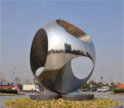 不锈钢镜面三个洞的球体博鱼网页版