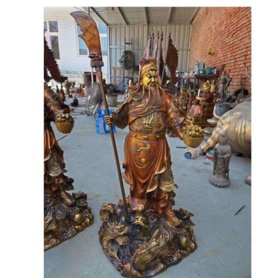 立式家用铜雕关公博鱼网页版