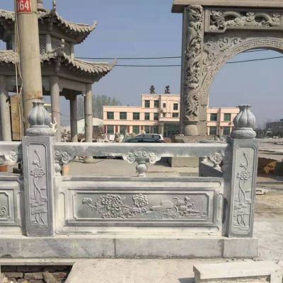 别墅小区大理石石雕浮雕栏杆栏板博鱼网页版