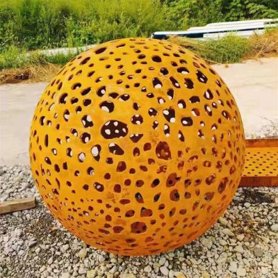 不锈钢镂空户外公园大型镂空球博鱼网页版