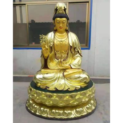 寺庙贴金供奉菩萨观音博鱼网页版