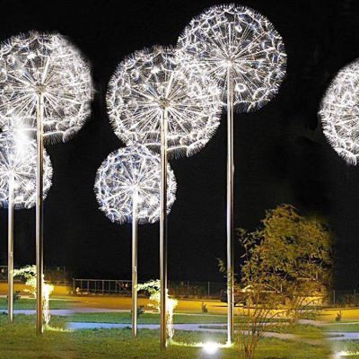 大型不锈钢仿真户外大型蒲公英博鱼网页版