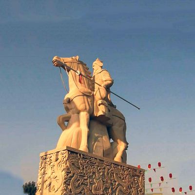 唐代石雕名将著名军事家郭子仪骑马博鱼网页版