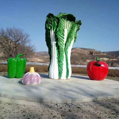 户外广场玻璃钢仿真蔬菜景观博鱼网页版