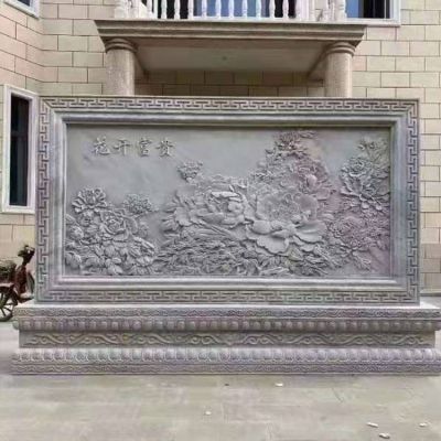 别墅浮雕大理石石雕影壁博鱼网页版