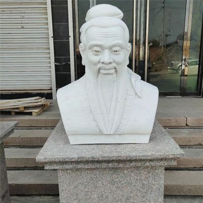 校园大理石石雕古代名人博鱼网页版