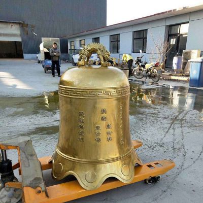 寺庙大型祈福纳福铜钟博鱼网页版
