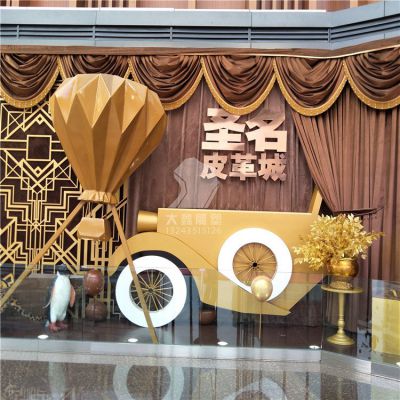 玻璃钢商业广场摆放卡通博鱼网页版