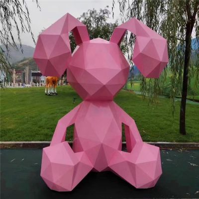 仿真动物 别墅玻璃钢彩绘几何卡通动物博鱼网页版