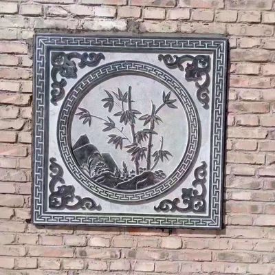 庭院墙面大理石石雕壁画