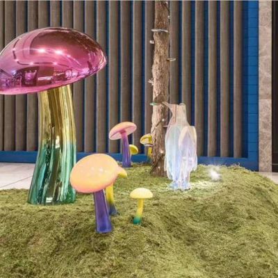 不锈钢镜面彩绘户外园林室内创意景观博鱼网页版