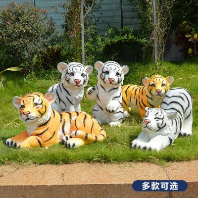 玻璃钢老虎，可爱的小老虎博鱼网页版