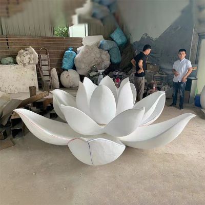 不锈钢户外广场大型水景莲花博鱼网页版