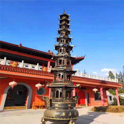 寺庙大型宝鼎铜雕香炉博鱼网页版