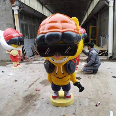 商场游乐园玻璃钢卡通户外园林景观动物景观博鱼网页版