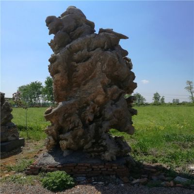 广场户外天然景观石博鱼网页版
