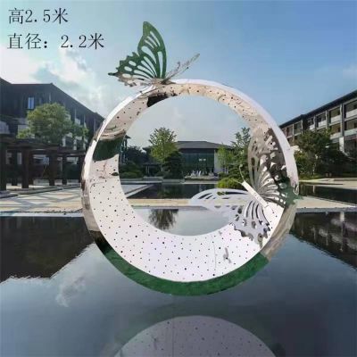 酒店会所不锈钢创意蝴蝶博鱼网页版