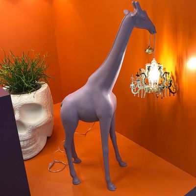 玻璃钢室内创意景观动物灯博鱼网页版