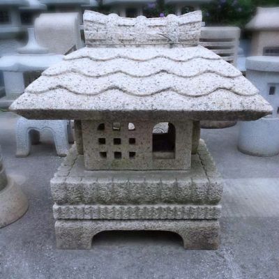 花岗岩户外草坪地灯小区雕刻摆件