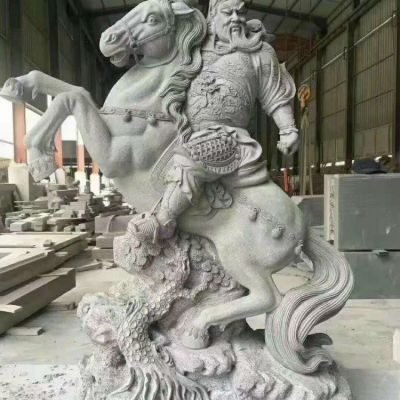 古代花岗岩雕像  园林景观石雕人物博鱼网页版