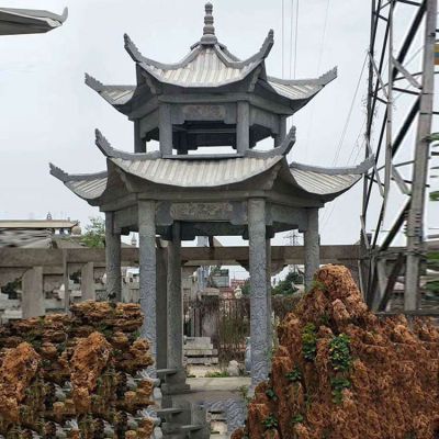大理石石雕 公园观赏乘凉凉亭博鱼网页版