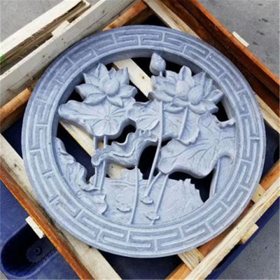 大型汉白玉浮雕文化墙 庭院装饰石雕影门墙 博鱼网页版