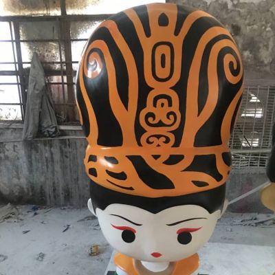 玻璃钢卡通商场景区摆放的卡通人物博鱼网页版摆件