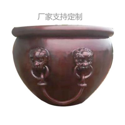 厂家定制玻璃钢仿铜景观缸博鱼网页版