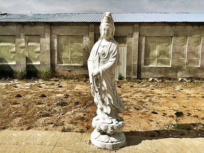 汉白玉石雕寺庙大型供奉观音博鱼网页版