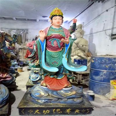 寺庙玻璃钢彩绘大功德尊天菩萨二十四诸天博鱼网页版