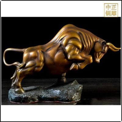 广场公园商业街铜牛摆件铸造 抬头铜牛博鱼网页版 