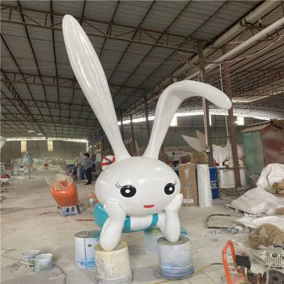 玻璃钢卡通创意兔子博鱼网页版