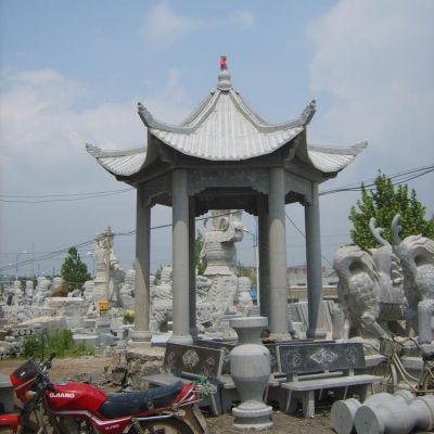 大理石石雕公园户外凉亭博鱼网页版