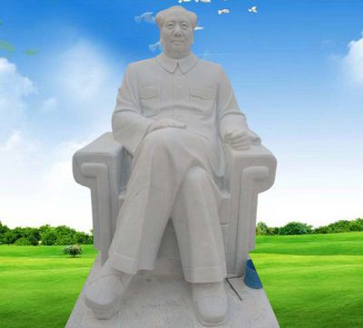 毛泽东博鱼网页版-景区大理石石雕浮雕世界伟人毛泽东博鱼网页版